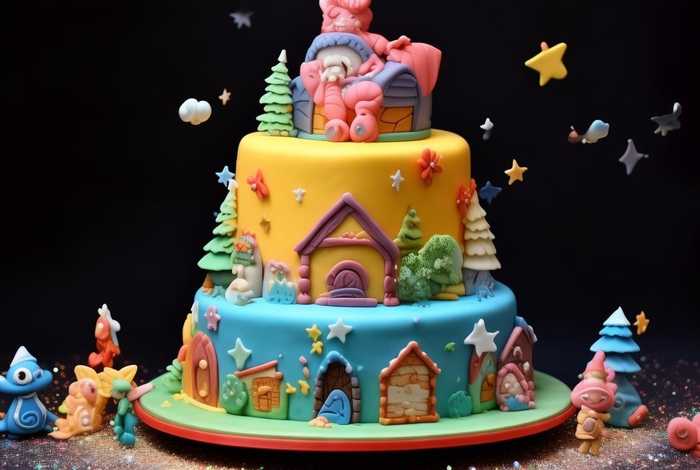 儿童蛋糕故事100例，幼儿故事蛋糕
