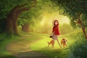 儿童寓言故事100篇小红帽，寓言故事小红帽幼儿睡前故事