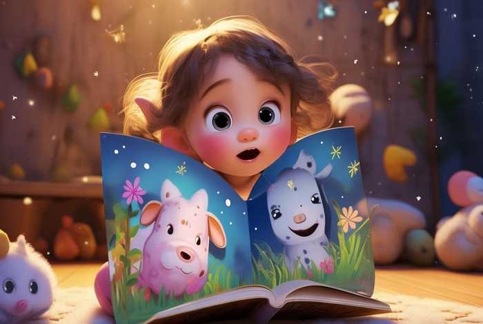 儿童故事牛 幼儿睡前故事 牛的故事