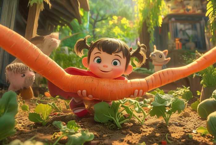 儿童睡前故事拔萝卜的故事（儿童睡前故事拔萝卜的故事文字）