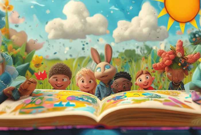 儿童故事排版；小故事排版