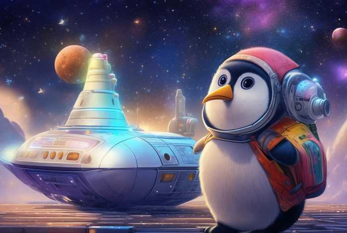 儿童故事小企鹅踏上星际旅程；小企鹅去旅行故事