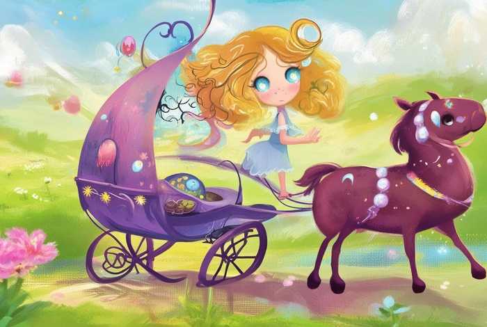 儿童公主画简单又漂亮，儿童公主画简单又漂亮儿童画交通工具