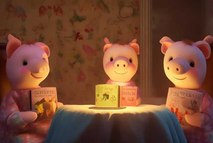 儿童睡前故事阅读大全 - 儿童睡前故事阅读大全三只小猪