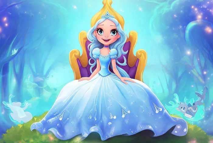 儿童卡通公主故事（儿童公主卡通画）