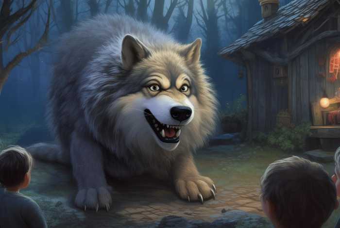 儿童睡前经典故事披着羊皮的狼，幼儿睡前故事披着羊皮的狼