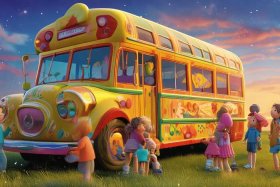 儿童大巴车故事（大巴车的故事 幼儿睡前）