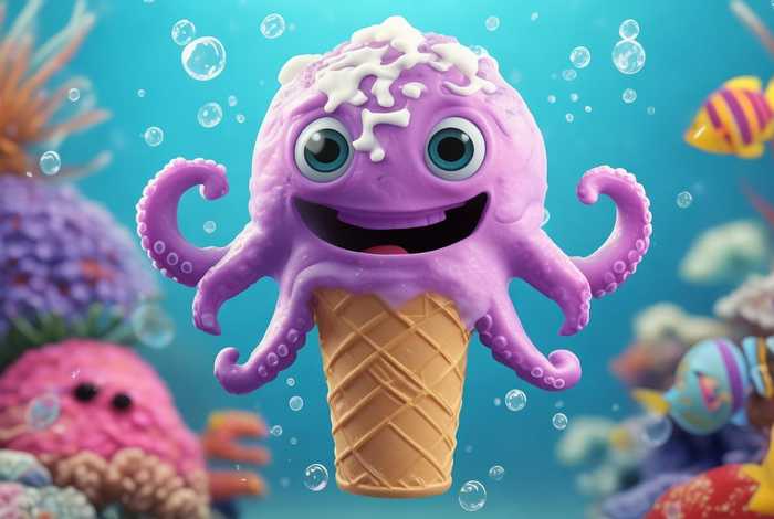 儿童故事章鱼甜筒 章鱼幼儿故事 儿童故事章鱼甜筒 章鱼幼儿故事