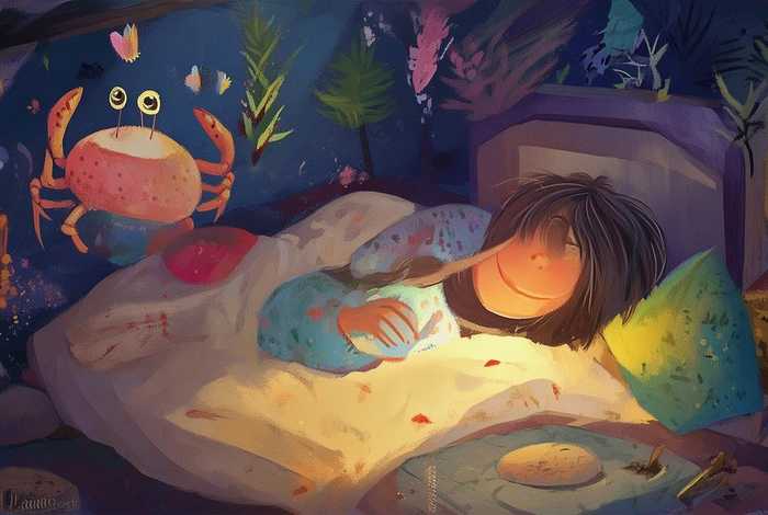 7-12岁儿童睡前故事书螃蟹、睡前故事7岁至10岁