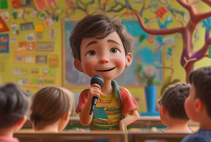 儿童演讲故事短文 - 小儿演讲故事