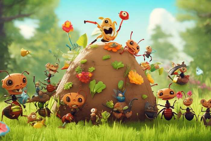 儿童故事里的蚂蚁（幼儿绘本蚂蚁的故事）