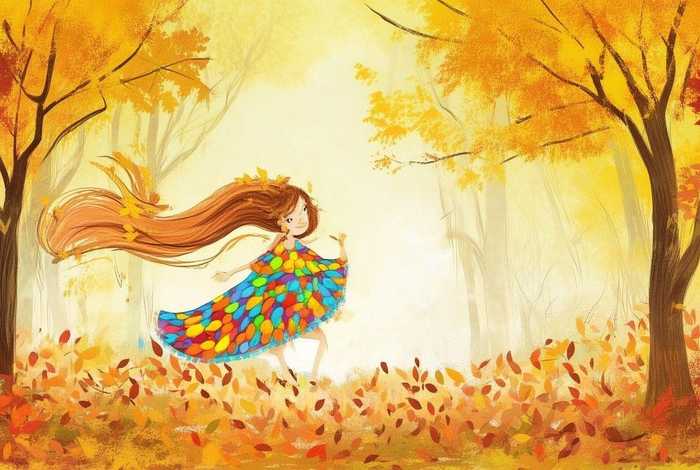 儿童故事《秋姑娘》；秋姑娘的故事幼儿