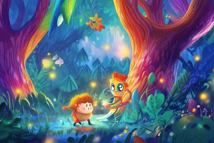 儿童故事插画手绘版 儿童故事插画 儿童故事插画手绘版 儿童故事插画