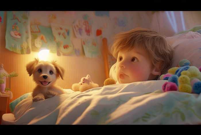 儿童睡前狗狗故事，宝宝睡前故事小狗