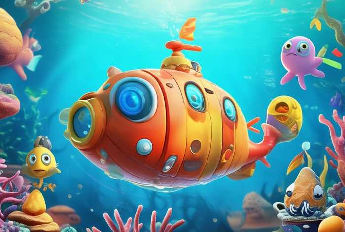 儿童潜艇故事书 - 潜水艇少儿故事