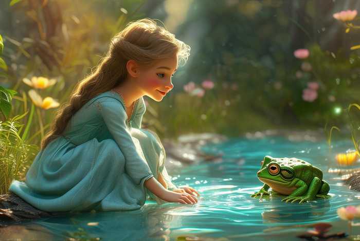 儿童故事在线听免费公主和青蛙（儿童故事100个免费听青蛙公主）
