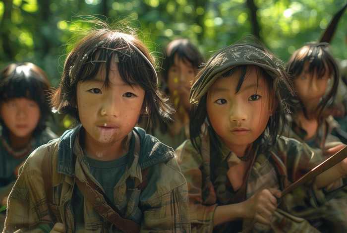 儿童故事故事游击英雄，少儿游击队小英雄的故事