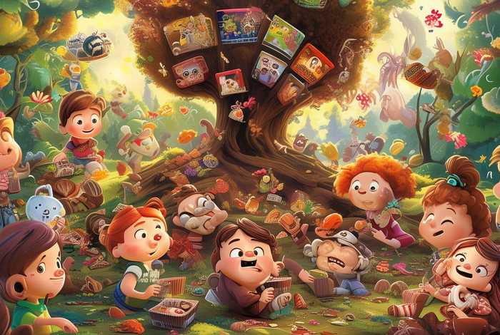 儿童动画巧克力事件、儿童巧克力视频动画片大全