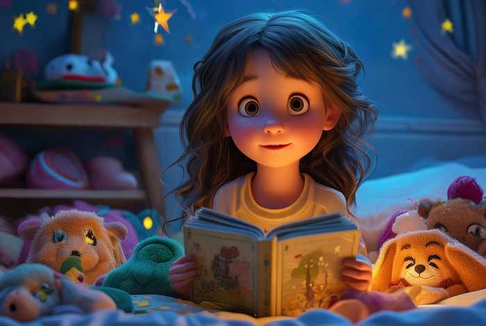 6岁半小女孩睡前故事 - 6岁小女孩睡前故事