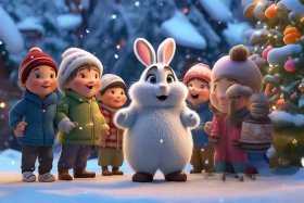 merry christmas儿童故事 - 兔小贝儿歌merry christmas