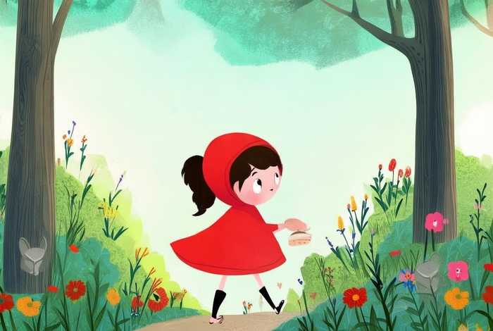 儿童故事小红帽的故事 - 少儿故事小红帽的故事