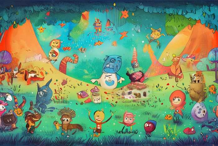 儿童故事及主要人物 - 儿童故事及故事中的主要人物