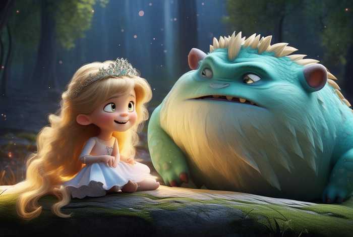 儿童睡前公主和怪兽的故事(公主与怪兽的故事和图片) 儿童睡前公主和怪兽的故事(公主与怪兽的故事和图片)