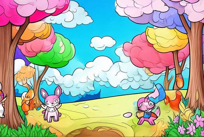 儿童故事书涂色本 绘本故事涂色 可打印