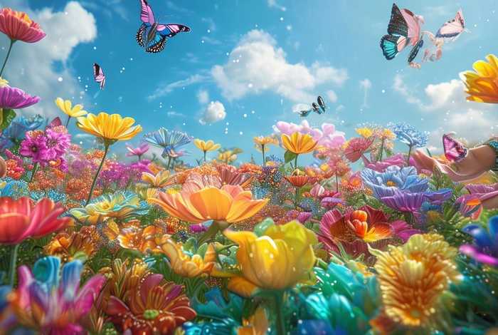 儿童故事彩虹色的花、彩虹色的花故事视频幼儿版