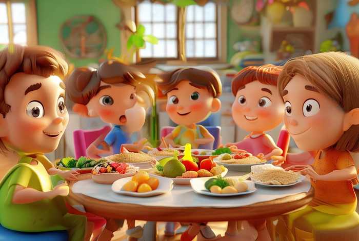 儿童睡前故事关于吃饭的 关于吃饭的幼儿故事