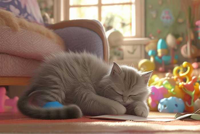 儿童故事小懒猫、懒惰的小猫幼儿故事 儿童故事小懒猫、懒惰的小猫幼儿故事