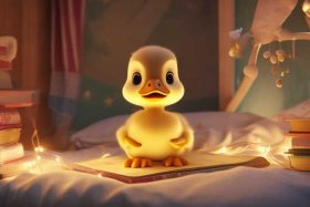 3-6岁睡前听故事聪明的小鸭子，睡前小故事聪明的小鸭子