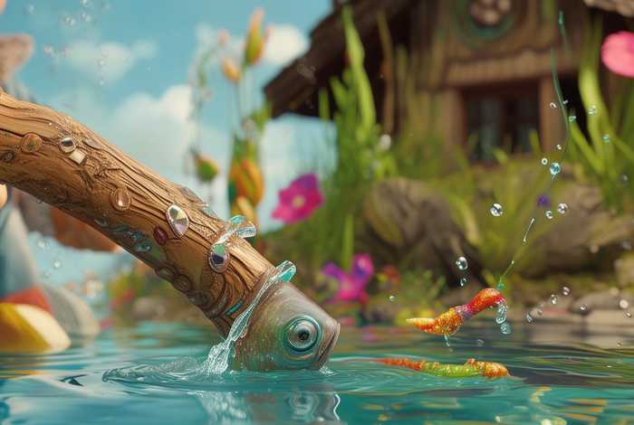 儿童故事鱼竿；钓鱼竿的故事幼儿