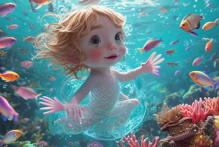 儿童动画水孩子故事；水孩子的故事怎么画