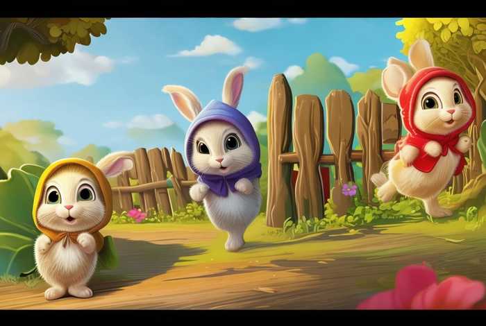 儿童故事《三只小兔》（幼儿讲故事三只小兔）