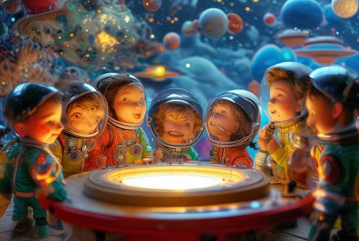 儿童航天故事背景、航天小故事幼儿园