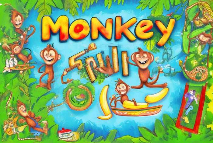 monkey fun绘本；monkey fun绘本手抄报简单又漂亮