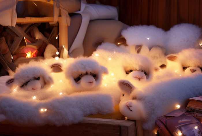 儿童睡前故事六只小羊；七只小羊的睡前故事