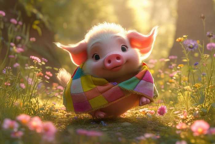 儿童故事胖嘟嘟，胖嘟嘟的小猪故事