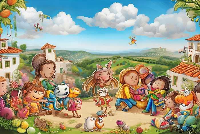 3-8岁儿童故事西班牙语，西班牙语儿童绘本