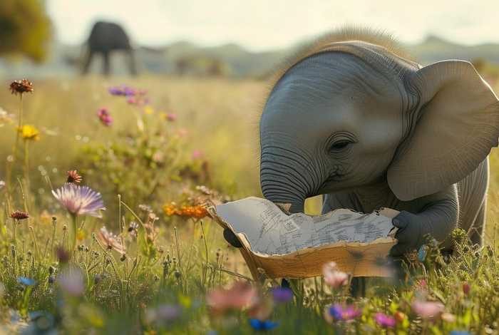 儿童故事小象想妈妈、小象学做妈妈故事视频