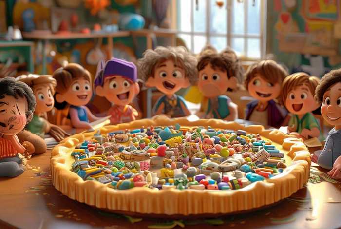 儿童故事大馅饼mp3（中班语言大馅饼故事视频）