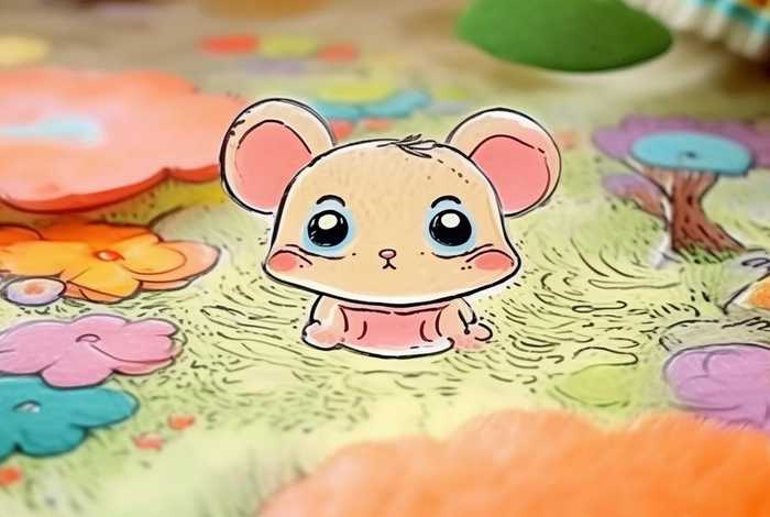 儿童老鼠图画 - 儿童老鼠图画简单