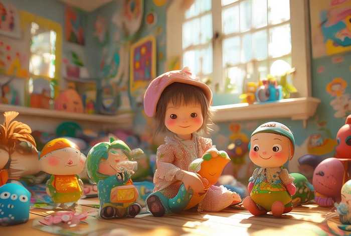 儿童故事泥娃娃绘本、泥娃娃儿歌故事