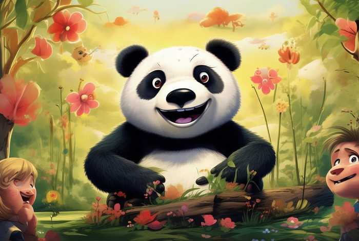 儿童故事熊猫头 熊猫头搞笑小故事