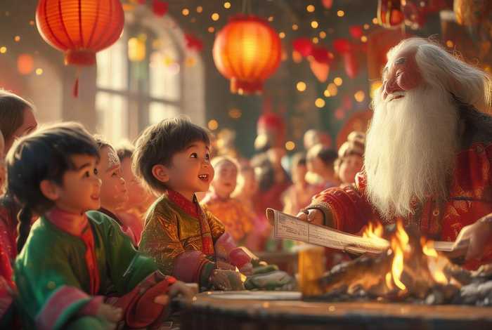 儿童故事会春节 - 春节故事幼儿园