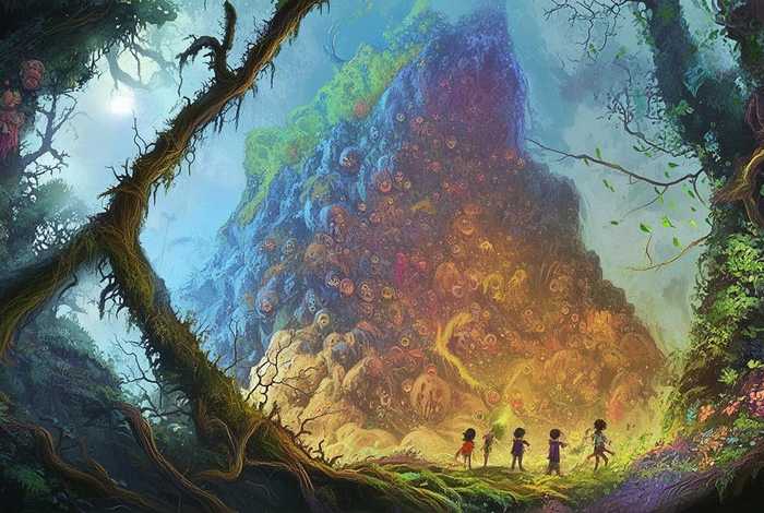 儿童故事妖怪山 绘本故事《妖怪山》