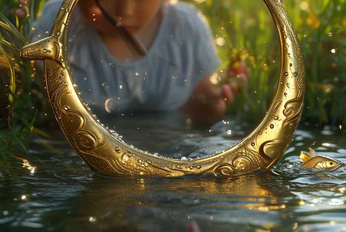 儿童经典故事金色的鱼钩（金色的鱼钩幼儿故事）