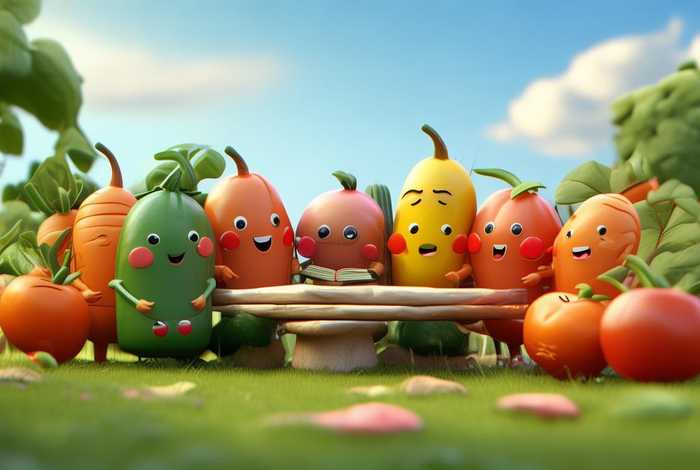儿童蔬菜故事、幼儿蔬菜小故事简短