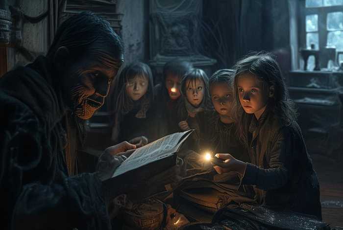 儿童吓人故事，小朋友听的吓人故事